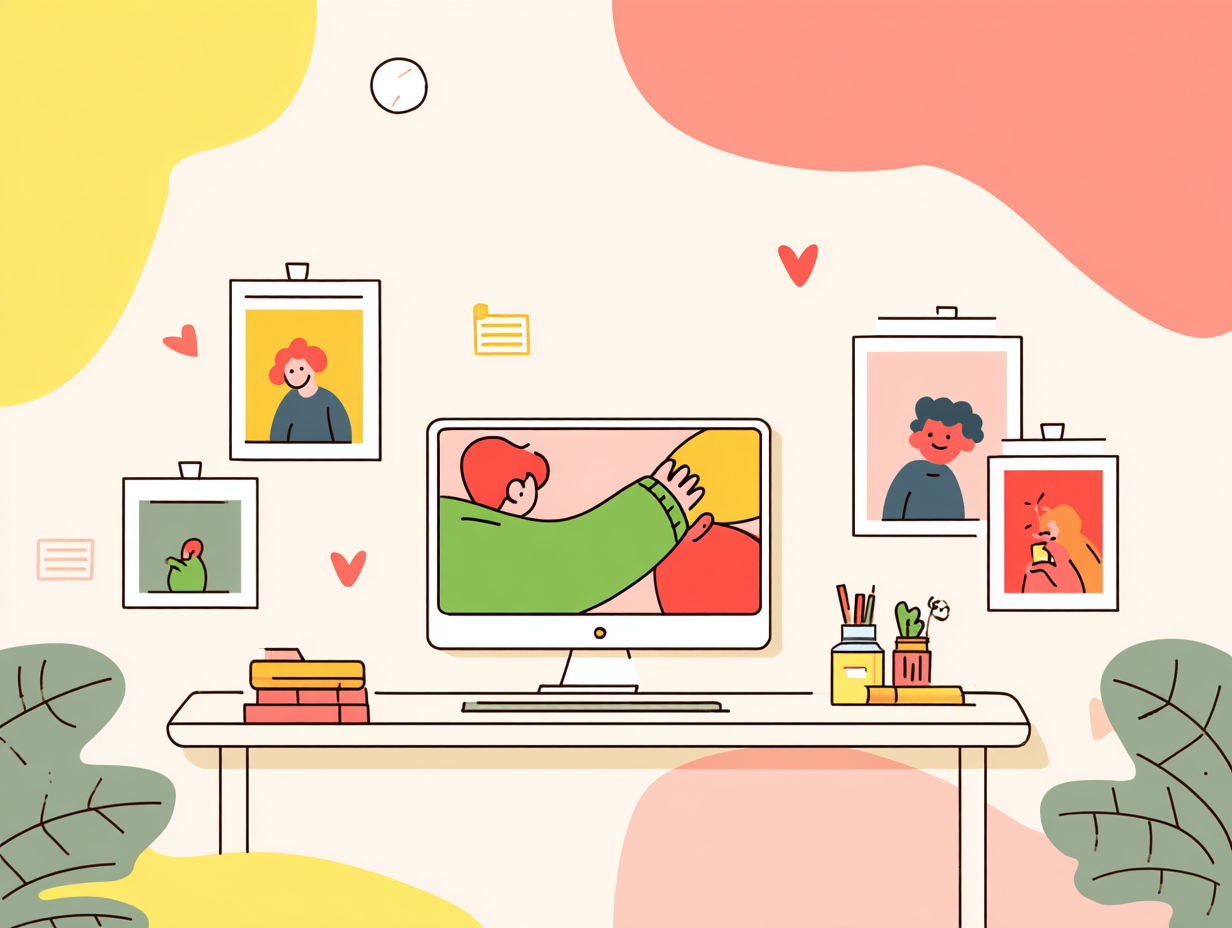 Illustration of a workspace hub — profiles, pipeline, and tools in one place